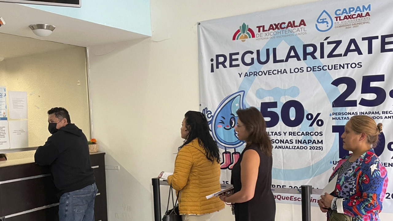 Continúa CAPAM campaña de descuentos en pago anualizado 2025 en el servicio de agua potable