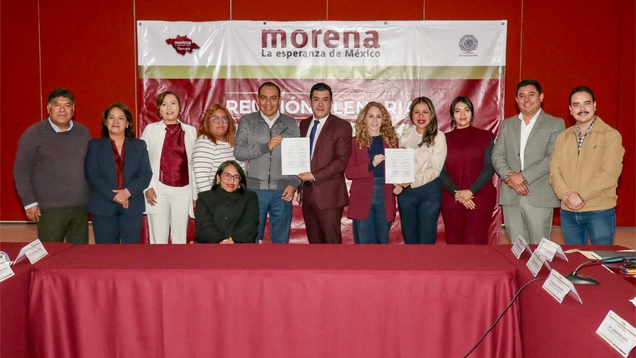 Fortalece Morena su bancada en el Congreso con la adhesión de cuatro legisladores