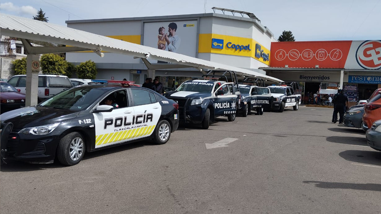 Operativo "Comercio Seguro" se Implementa en Tlaxcala Capital