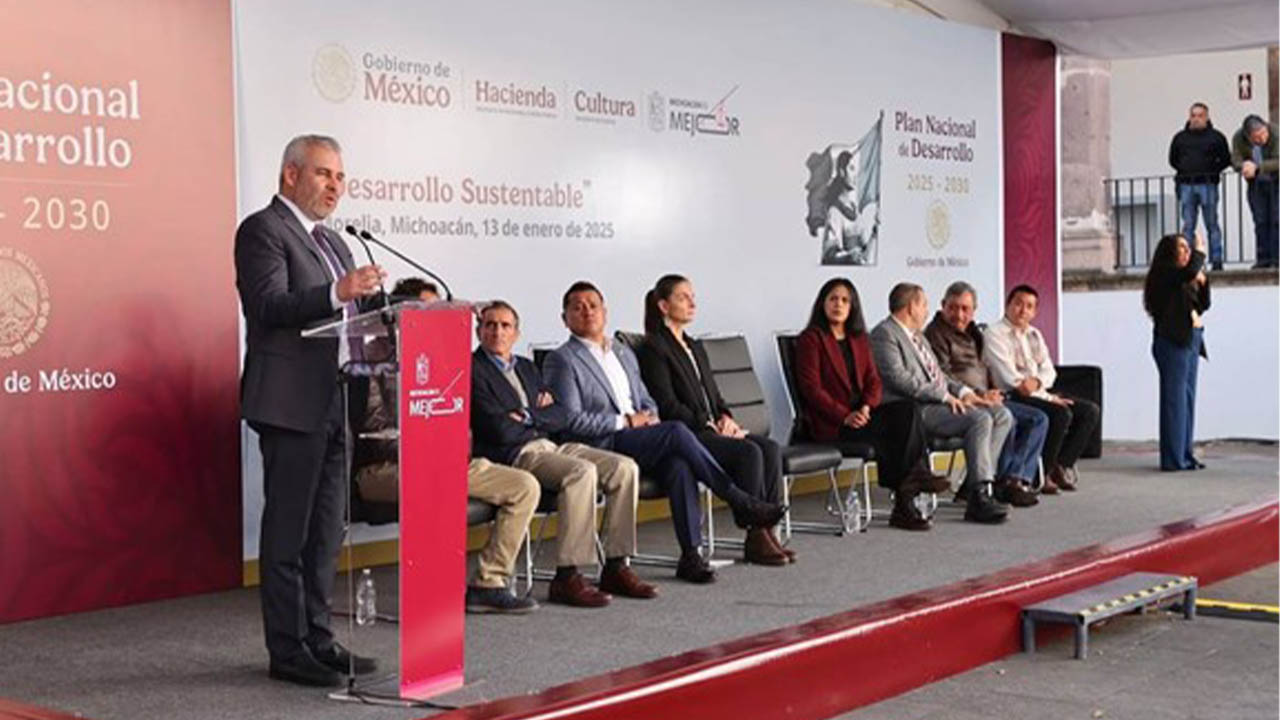 Gobernador de Michoacán inaugura el Foro de Sustentabilidad; reafirma el compromiso estatal contra la deforestación