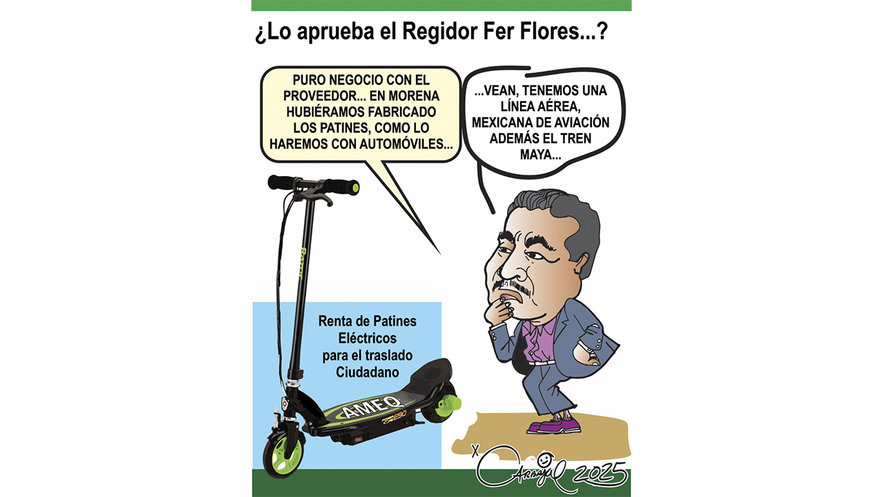 ¿Lo aprueba el regidor capitalino Fer Flores de Quereyork?