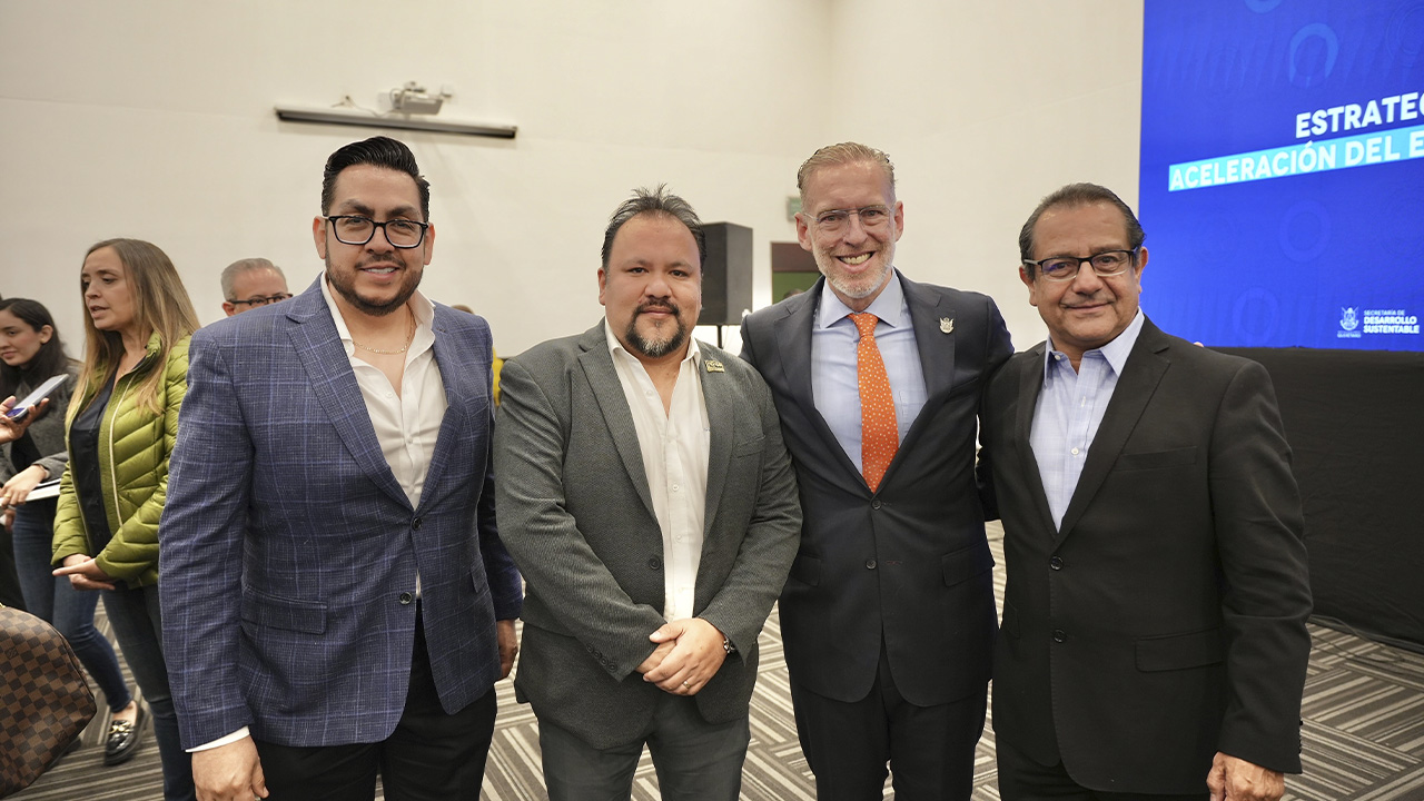 Marco Del Prete encabeza el lanzamiento de la Estrategia para la Aceleración del Empleo en Querétaro