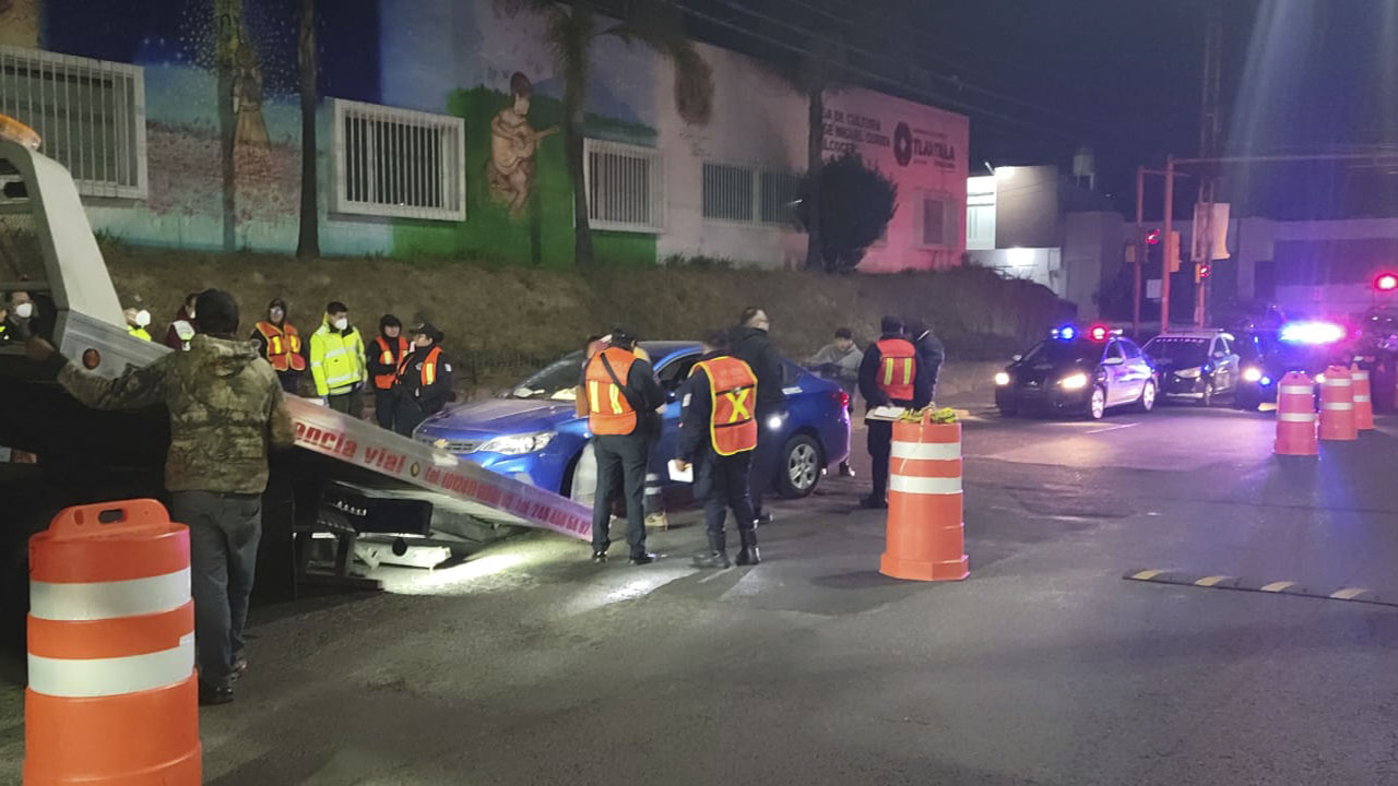 Continúa operativo alcoholímetro en la capital; el objetivo es brindar seguridad a los conductores