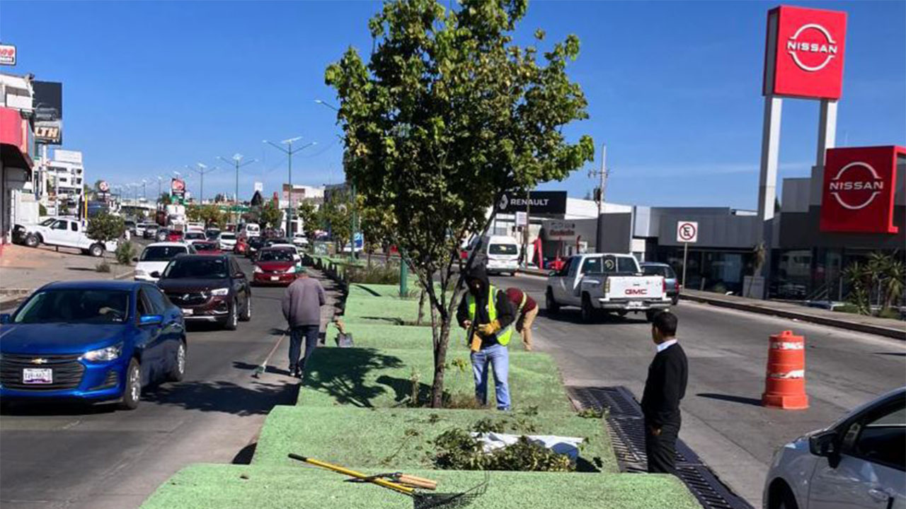 Mejora la imagen urbana de Apizaco: la transformación un compromiso del Gobierno de Javier Rivera