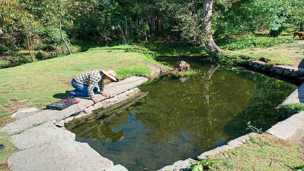 Rescate de los cuerpos de agua en Zacatelco a través de análisis de agua.