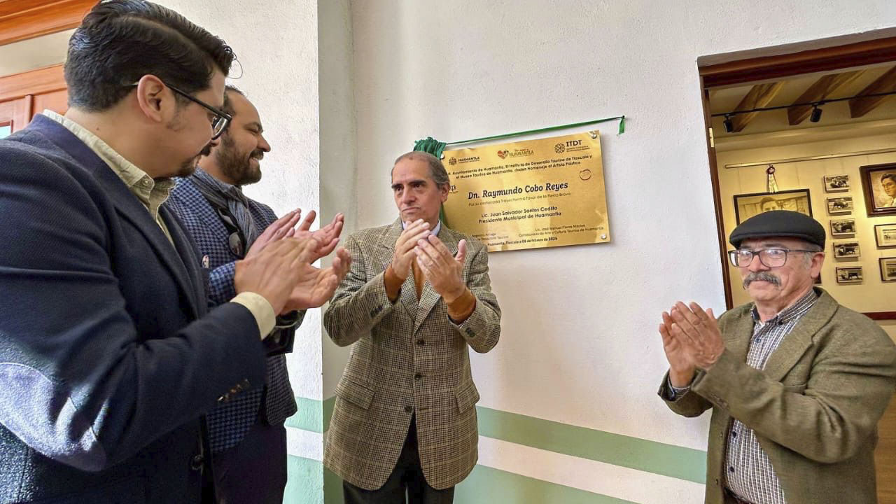 Gobierno de Huamantla rinde homenaje al artista Raymundo Cobo y destaca su legado