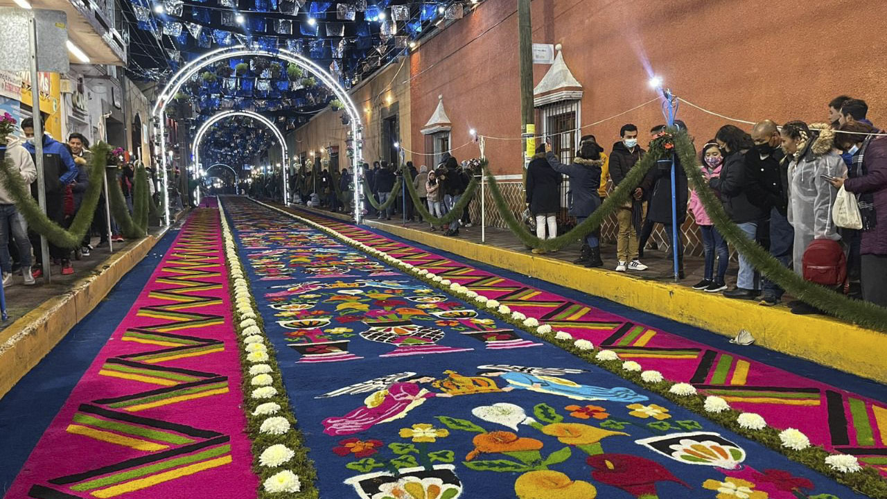 La magia del arte efímero de Huamantla es un tesoro cultural que maravilla al mundo