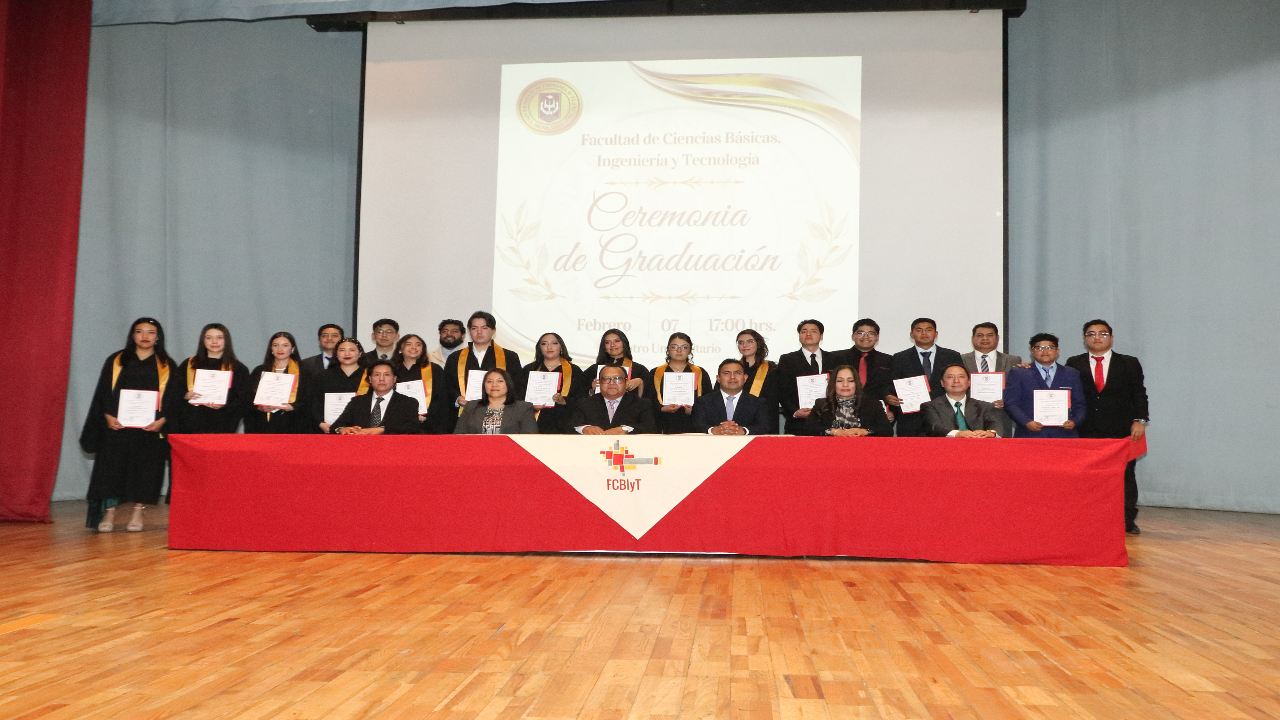 Culminan su formación 90 estudiantes de la Facultad de Ciencias Básicas UATx