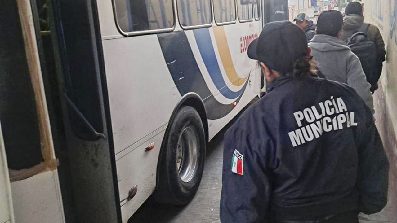 Tranquilidad y confianza brinda el operativo “Pasajero Seguro” a los usuarios de transporte público en Huamantla