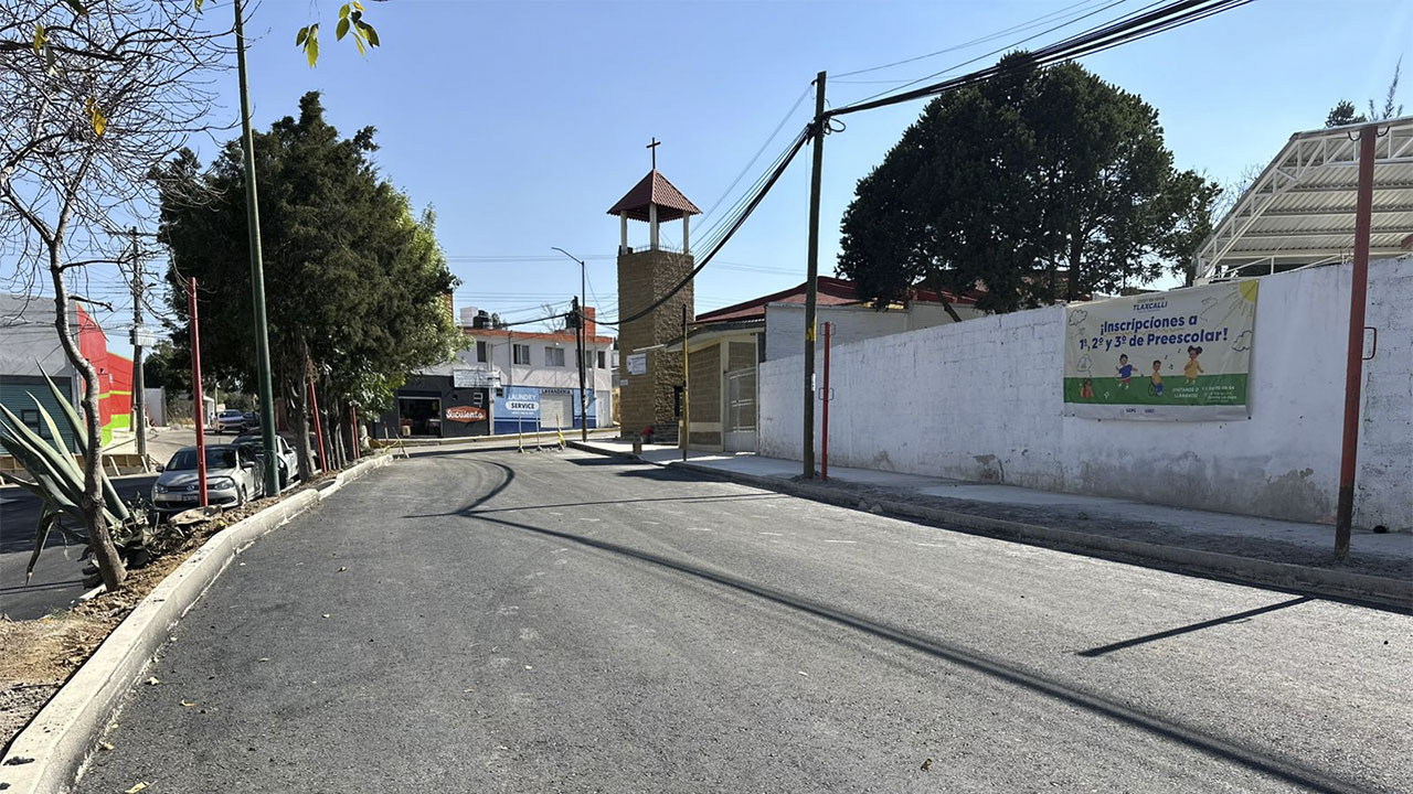 Tlaxcala de Xicohténcatl avanza con obras que transforman la infraestructura municipal