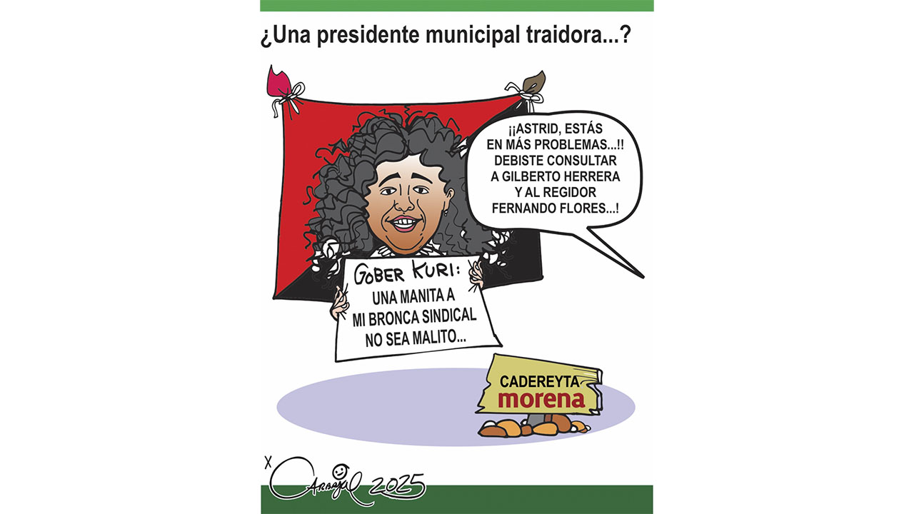 ¿Una presidente municipal traidora...?