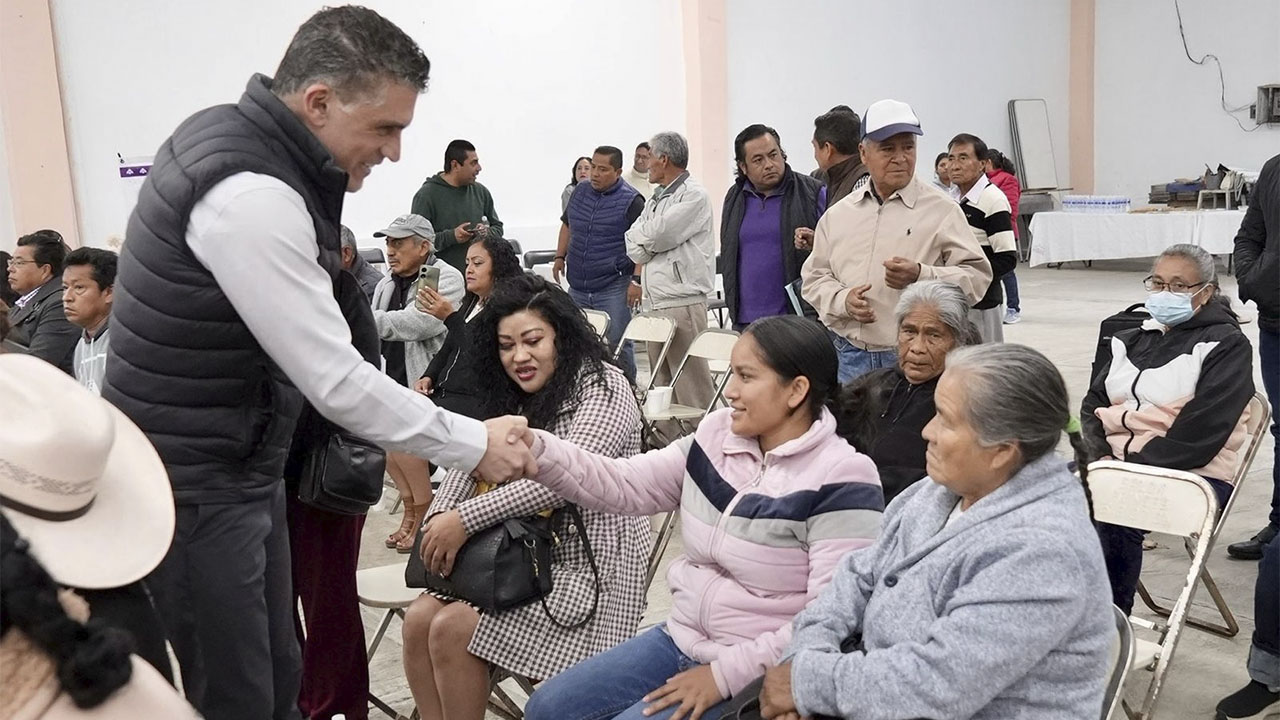 Continúa Alfonso Sánchez recorriendo las comunidades de Tlaxcala a través de las Jornadas para el Bienestar