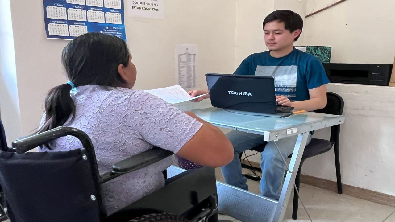 Zacatelco apertura trámite para la Credencial Nacional para Personas con Discapacidad.