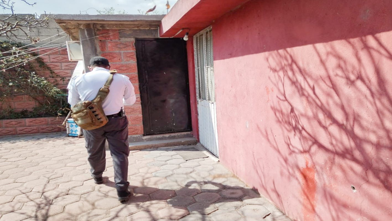 Policía municipal y protección civil de Huamantla atienden reporte de persona inconsciente en Santa Anita