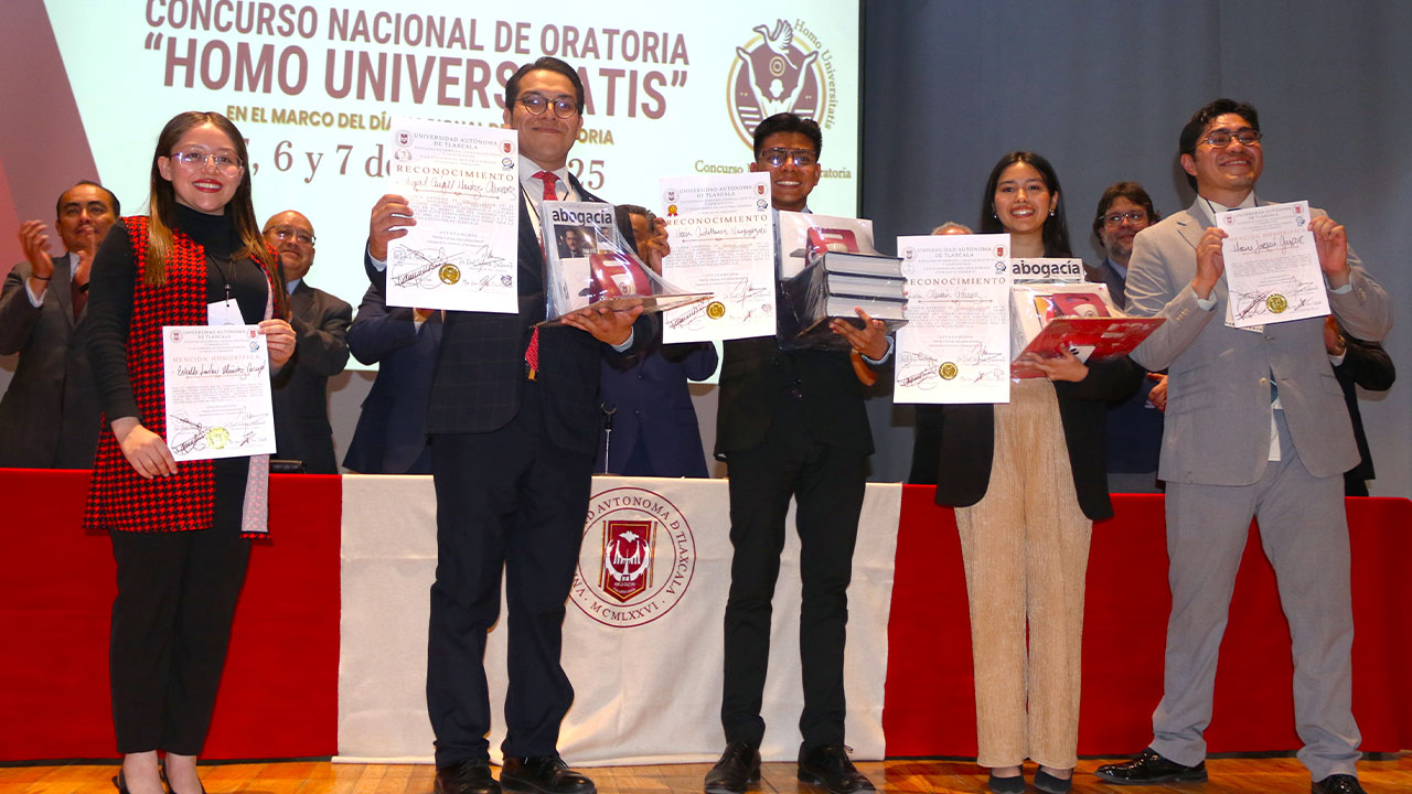 Concluye con éxito en la UATx el certamen nacional de oratoria Homo Universitatis