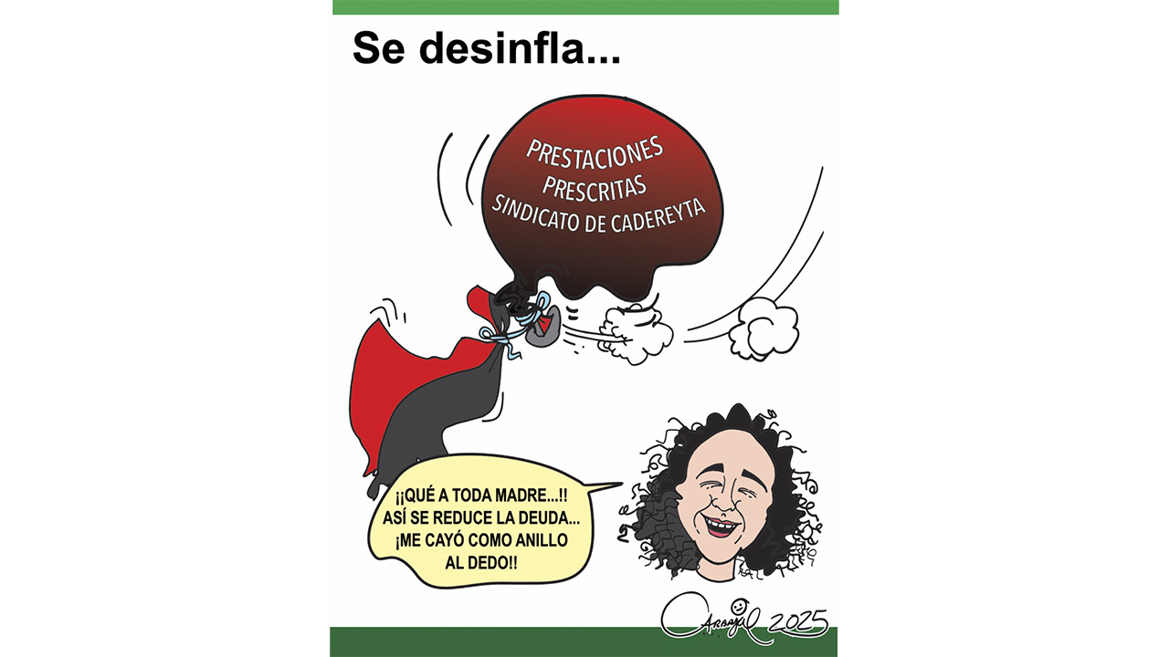 Se desinfla...