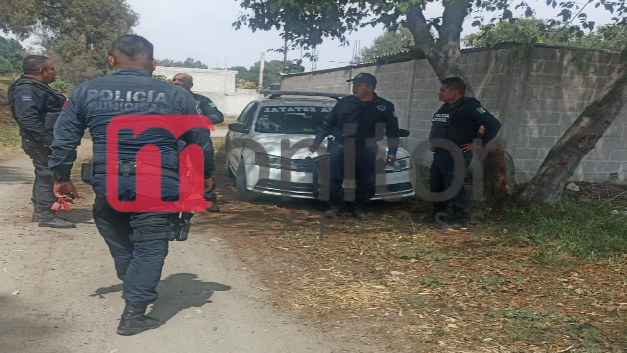 Comando de 5 delincuentes despoja a policías estatales de sus armas cortas y largas de cargo