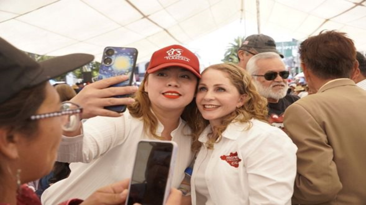 Con éxito realiza asamblea informativa Marcela González, dirigente tlaxcalteca de Morena en Apizaco