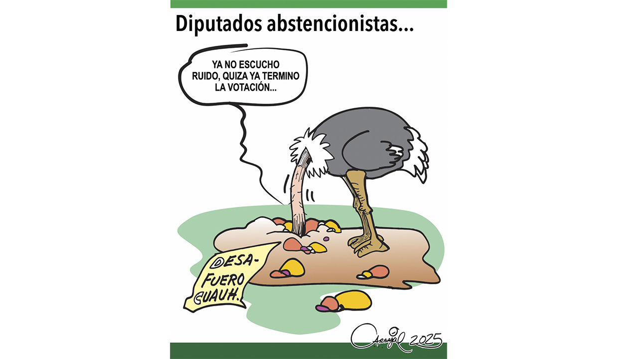Diputados abstencionistas...