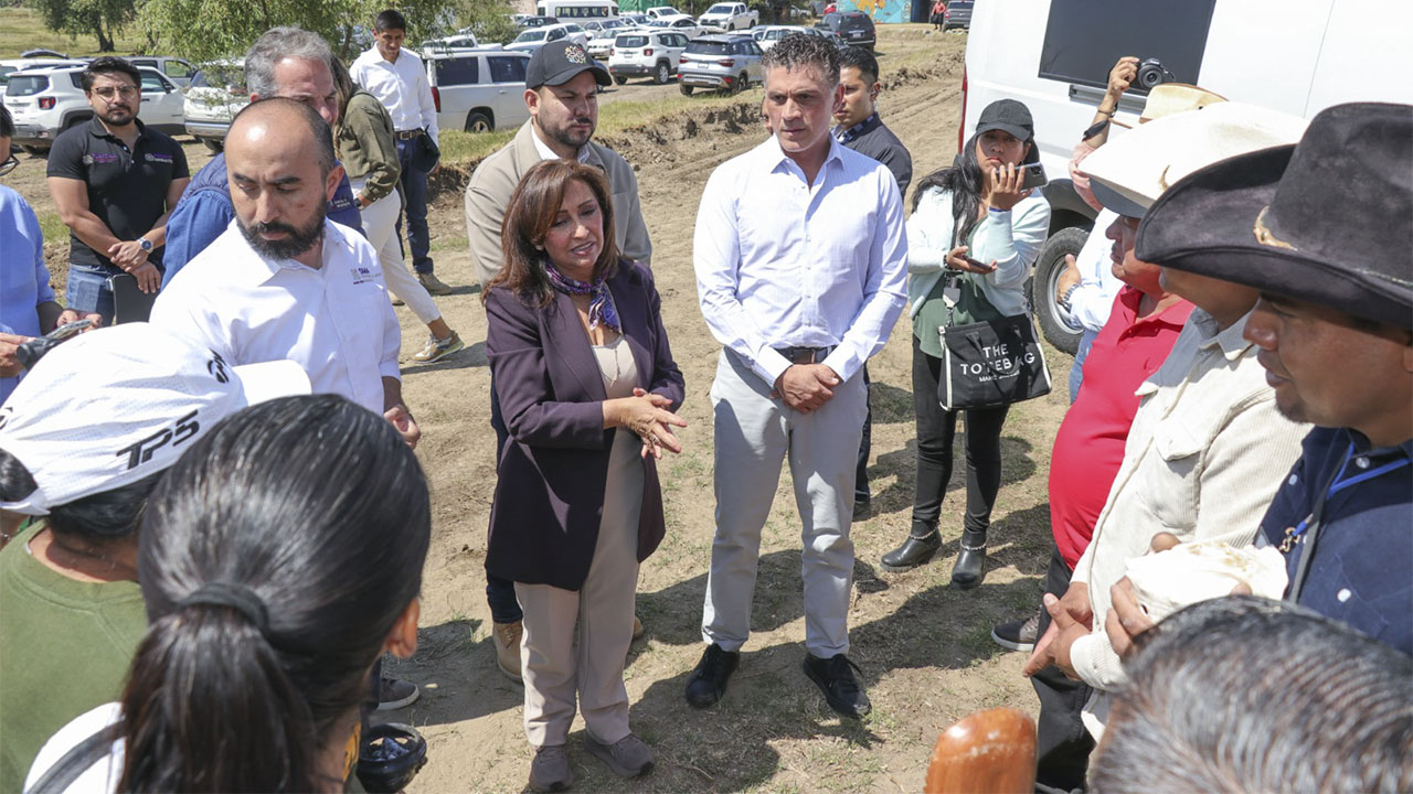 Respalda presidente Alfonso Sánchez García acciones de restauración en la Laguna de Acuitlapilco