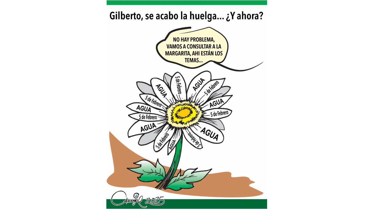 Gilberto, se acabo la huelga...¿Y ahora?