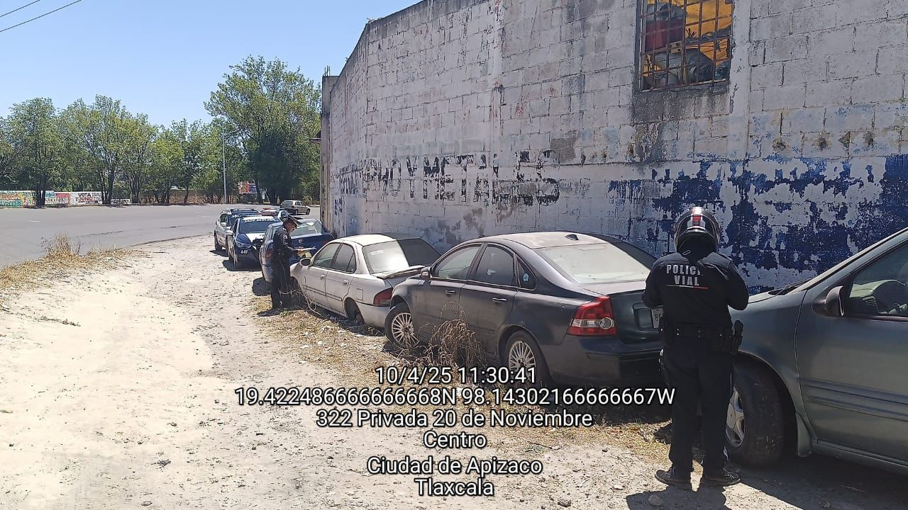 Policía de Apizaco cumple con órdenes de apercibimientos para mejorar la seguridad y la imagen urbana