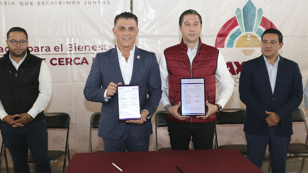 Tlaxcala capital da un paso hacia la modernización administrativa con la firma del convenio “Cero Papel” y SARE electrónico