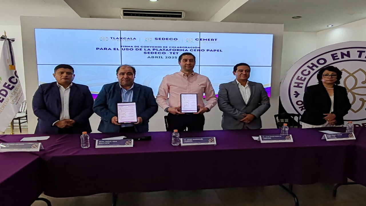 Usará TET Plataforma “Cero Papel”