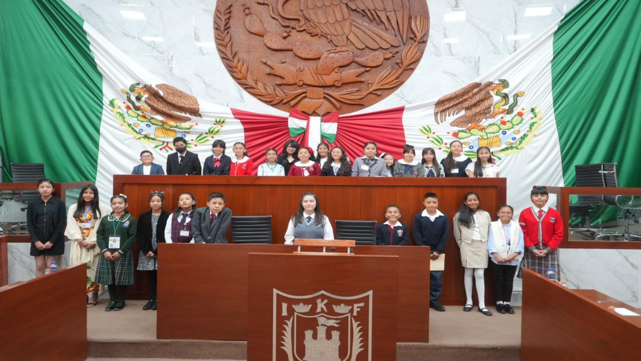 Se desarrolla XVI Parlamento Infantil 2025 en el Congreso del Estado
