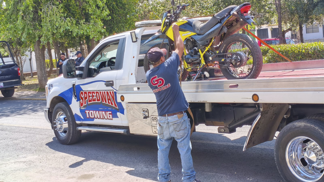 La Policía Municipal recupera motocicleta vinculada al asalto a cuentahabiente en la capital de Tlaxcala