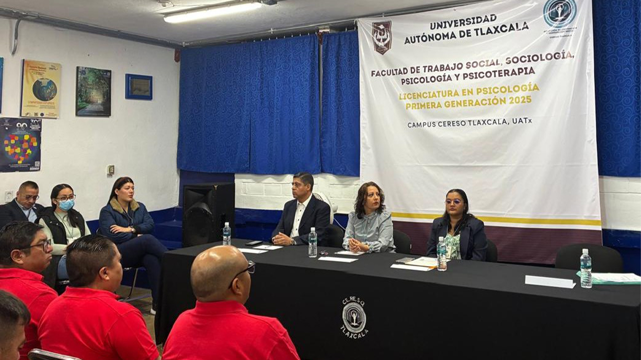 Fomenta la UATx educación continua entre sus estudiantes del Cereso de Tlaxcala