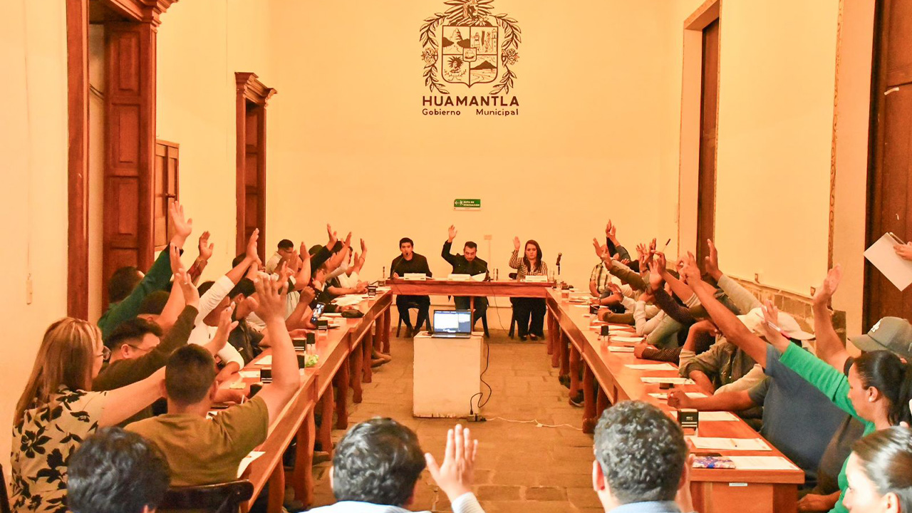 CABILDO DE HUAMANTLA AVALA ACCIONES EN MATERIA DE TRANSPARENCIA, PATRIMONIO Y FINANZAS PÚBLICAS