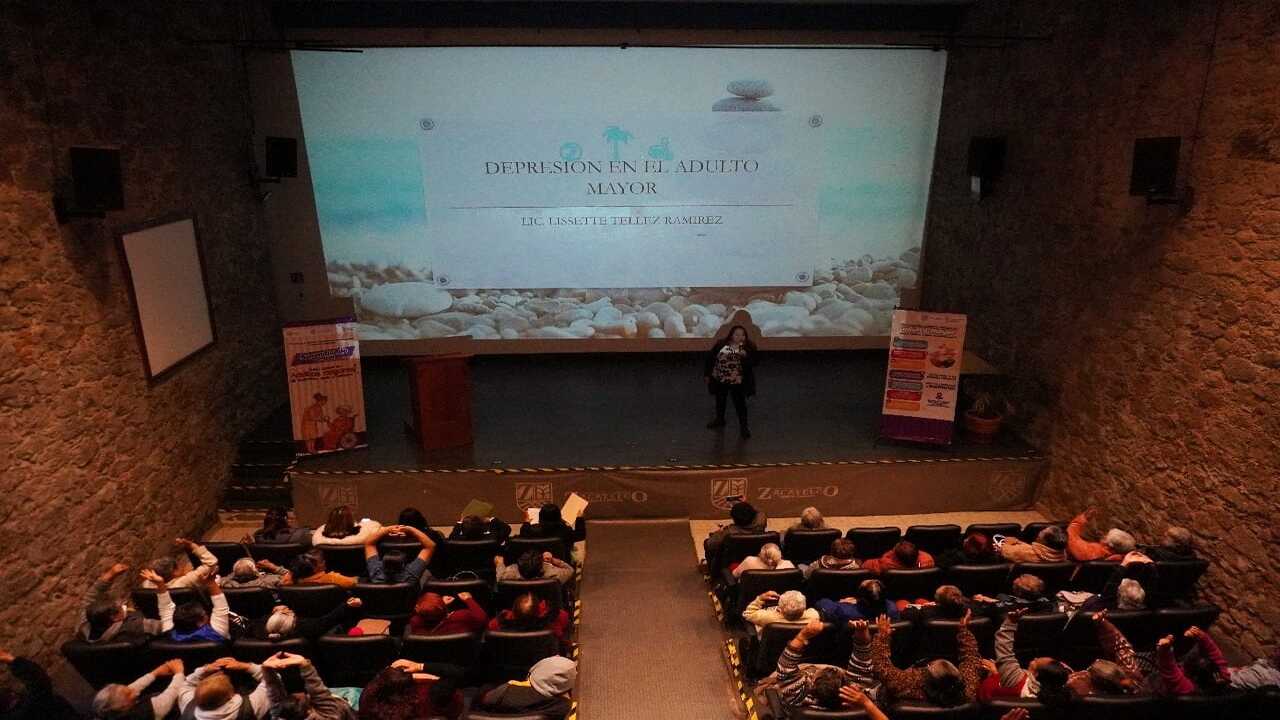 Exitosa jornada en Zacatelco por la salud mental de las personas mayores