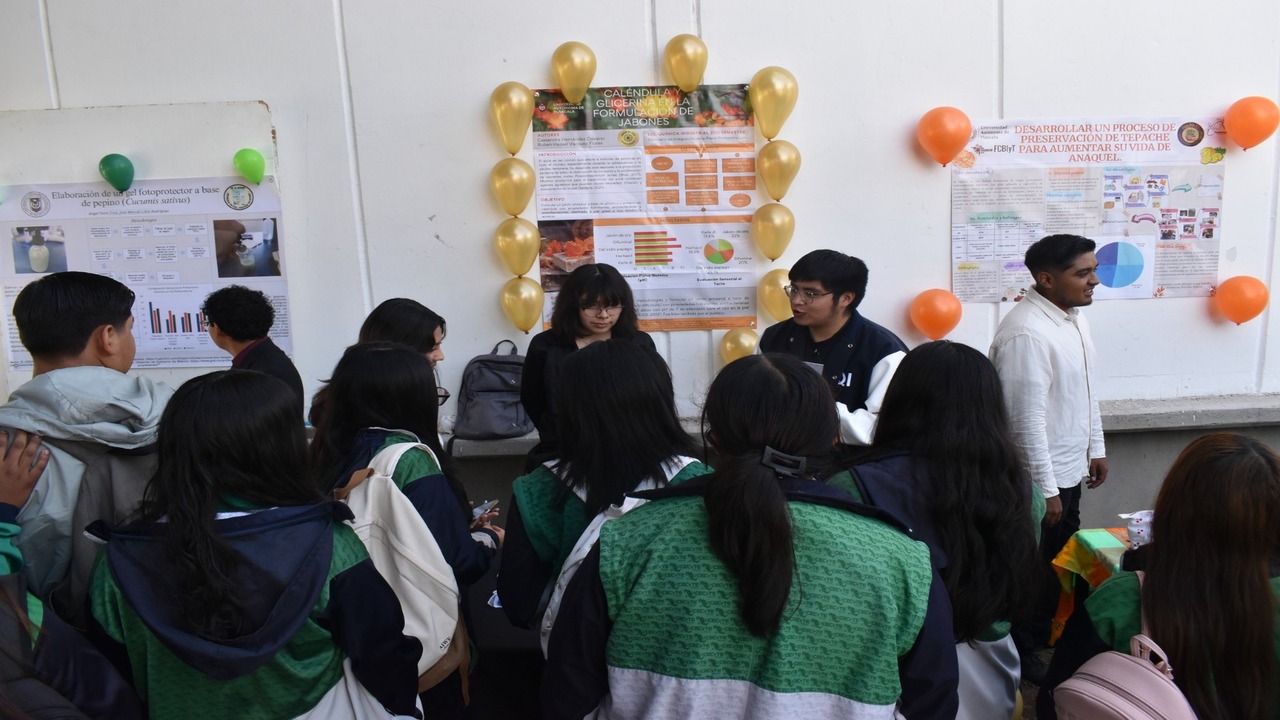 Estudiantes de Química Industrial UATx integran proyectos innovadores para la vida cotidiana y el desarrollo sostenible