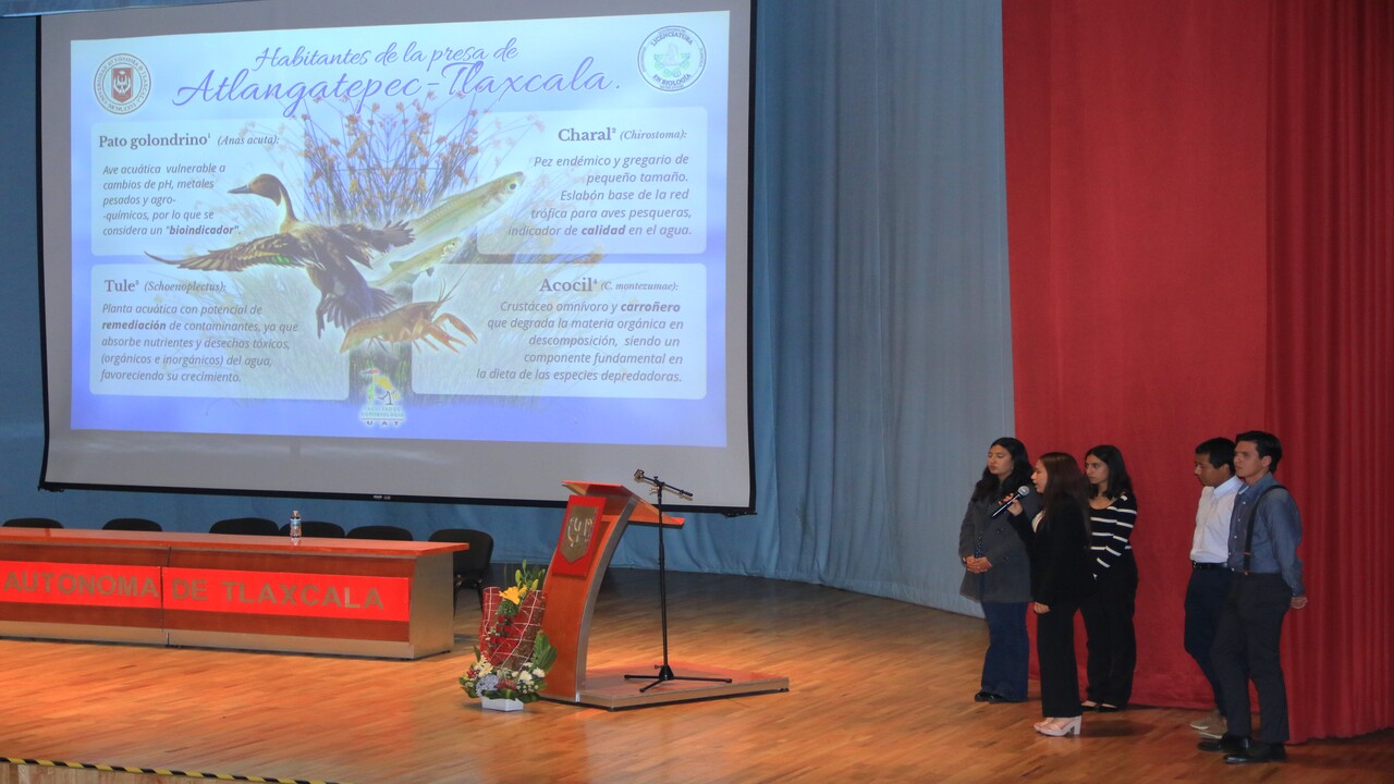 Estudiantes de Agrobiología UATx presentan proyectos para atender problemas de salud pública y recursos naturales
