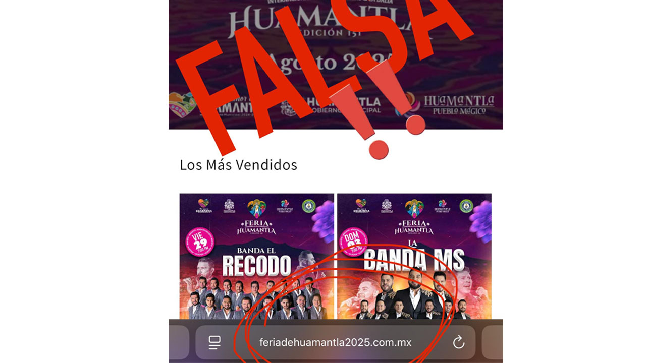 ⚠️ ¡Cuidado! El sitio con terminación “.com.mx” es FALSO