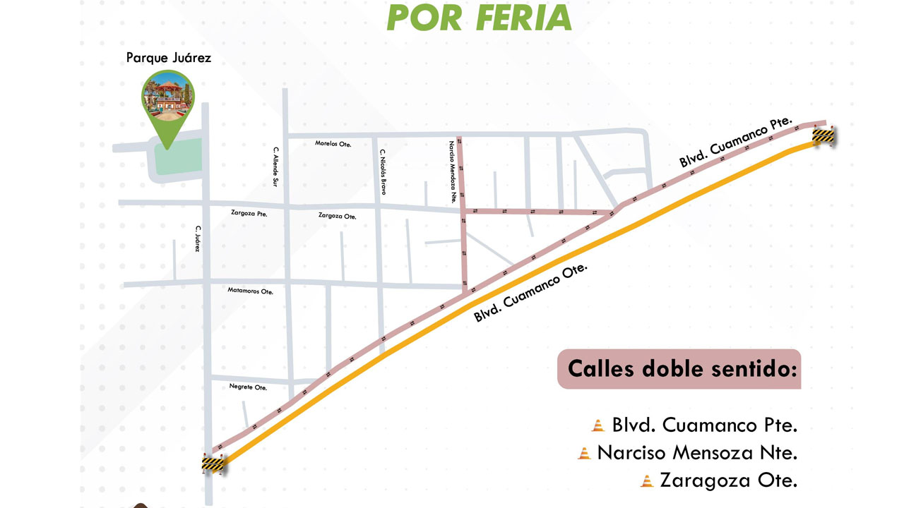 Gobierno municipal de Huamantla anuncia cambio del tianguis de los miércoles al bulevar Cuamanco