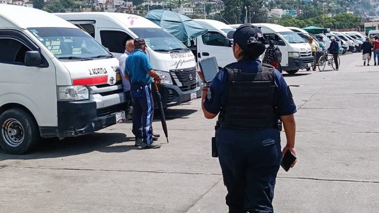 Refuerza policía municipal de Tlaxcala vigilancia para prevenir el robo de vehículos