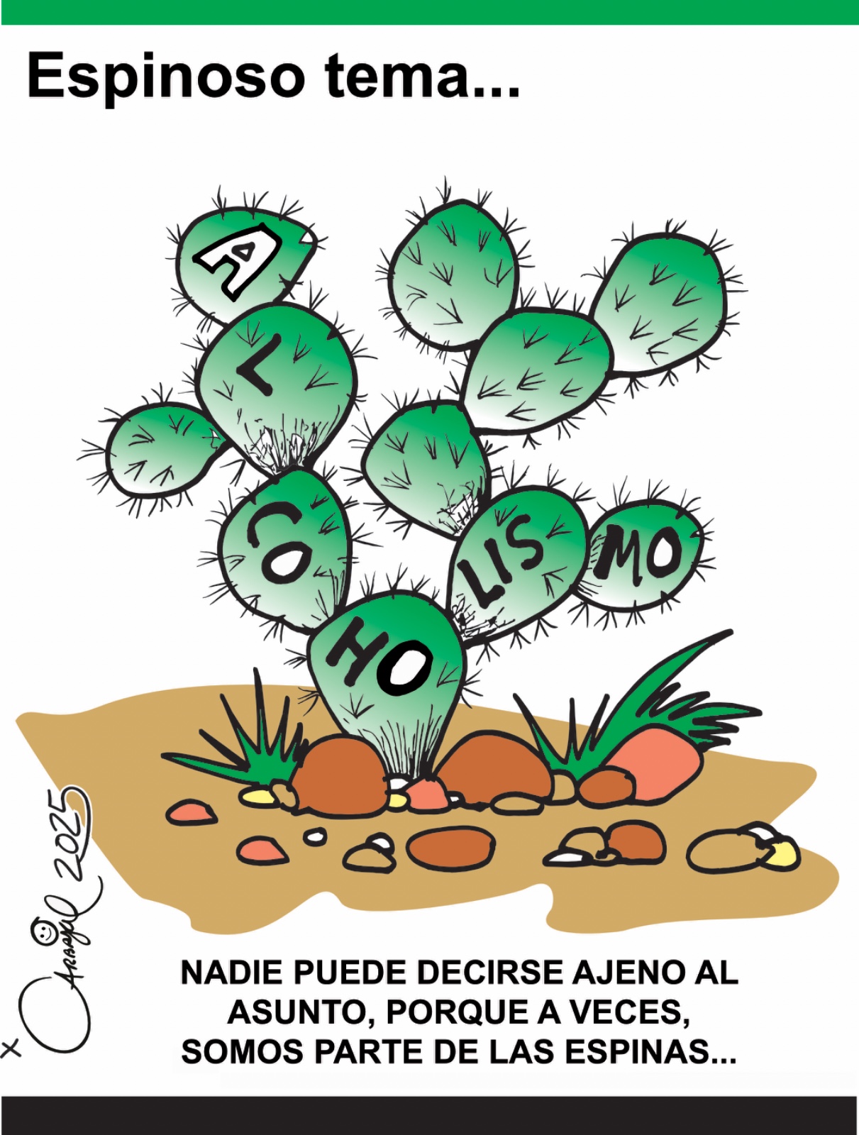 Espinoso tema