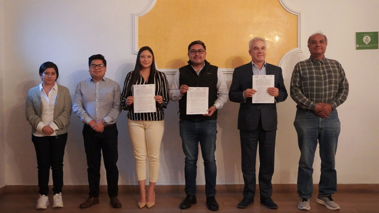 Gobierno Municipal de Zacatelco firma convenio con la CGPI y CEAS