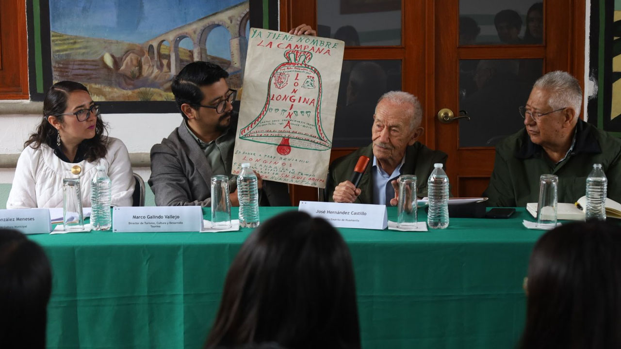 “Las campanas tienen voz”: emotivo conversatorio marca el arranque simbólico de la Feria Huamantla 2025