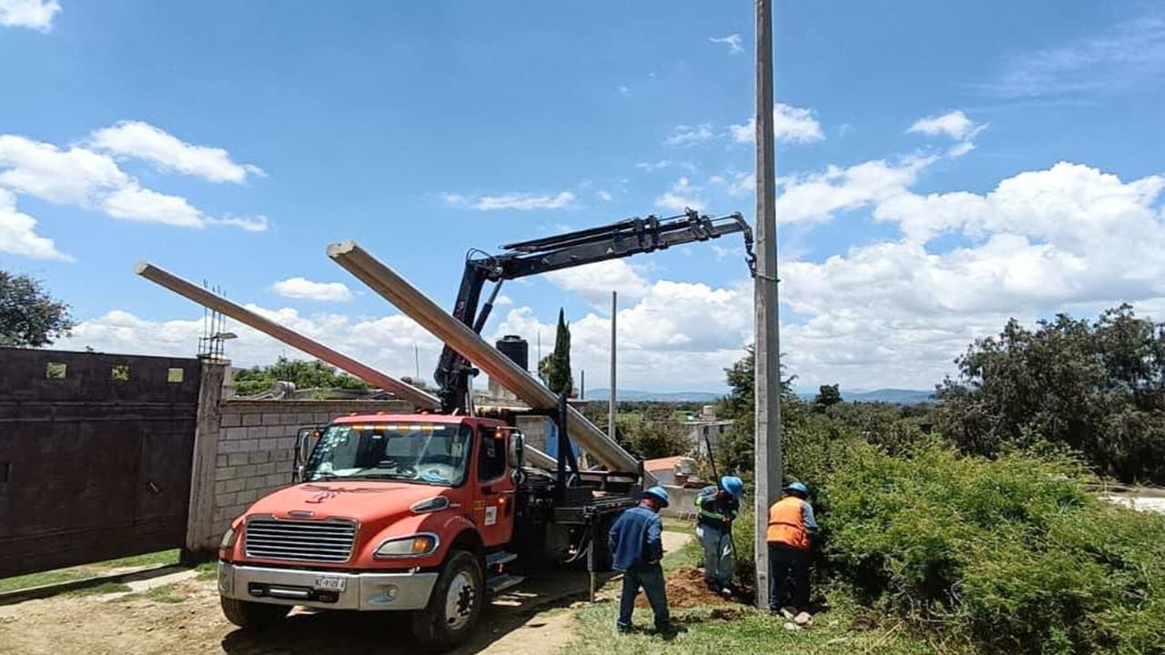 Con ampliación de red eléctrica en san Lucas cuauhtelulpan alcanzamos más de mil viviendas beneficiadas: Alfonso Sánchez García