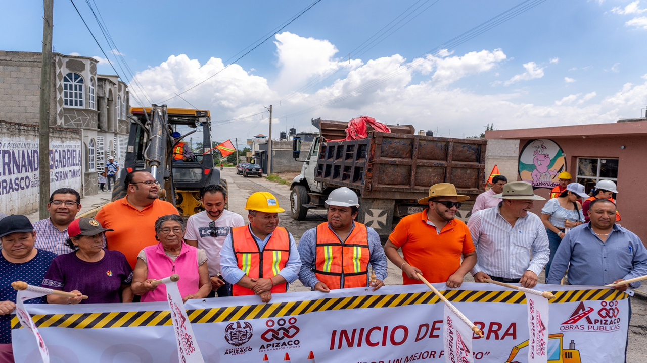 Gobierno de Apizaco inicia rehabilitación de calles en José María Morelos