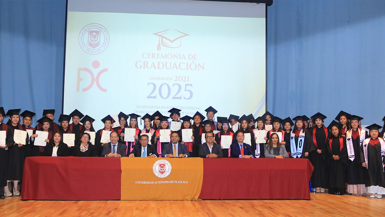 La UATx entrega a la sociedad nuevos profesionistas en áreas clave del desarrollo humano en Tlaxcala