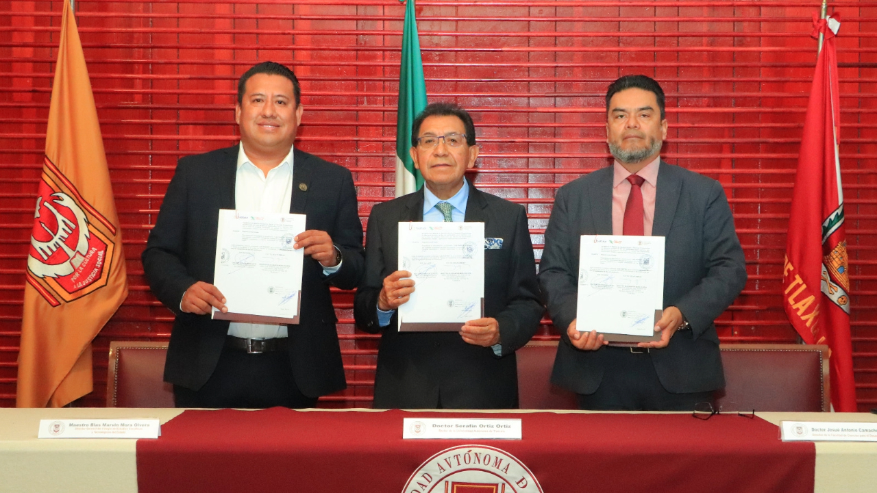 UATx y CECyTE ratifican convenio de colaboración
