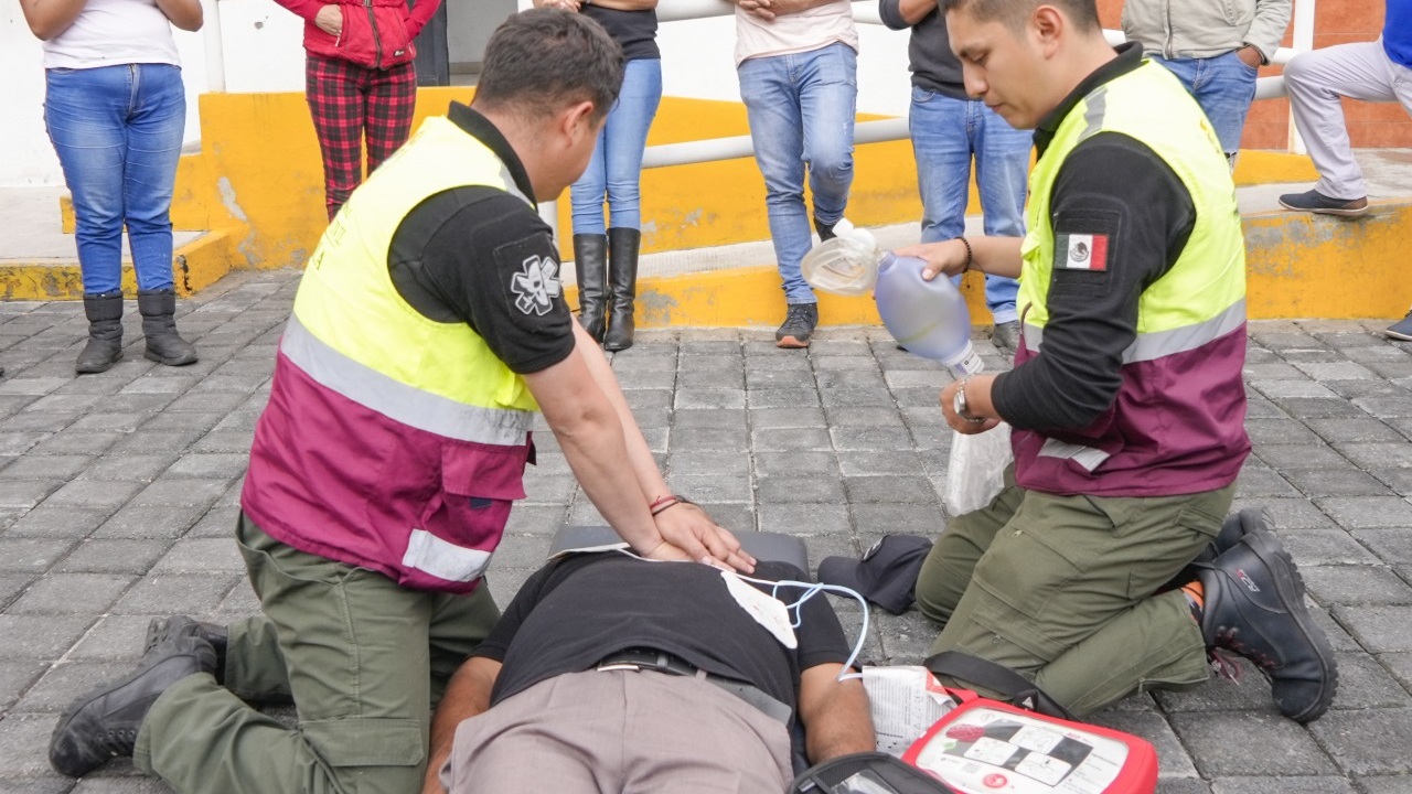 Ayuntamiento de Tlaxcala se suma al simulacro nacional 2025 para fortalecer la prevención