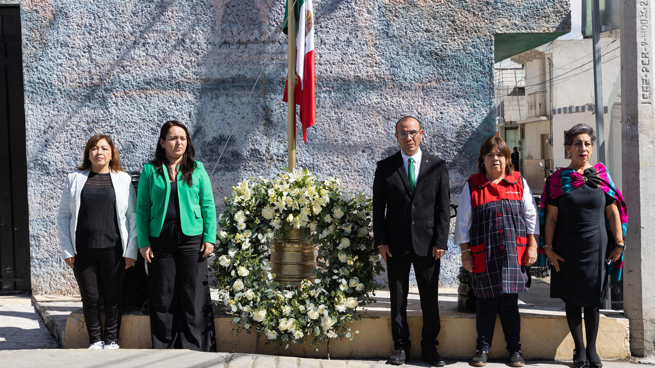 Huamantla Rinde Homenaje a los Niños Héroes y al Coronel Felipe Santiago Xicohténcatl  en el Barrio de San Sebastián
