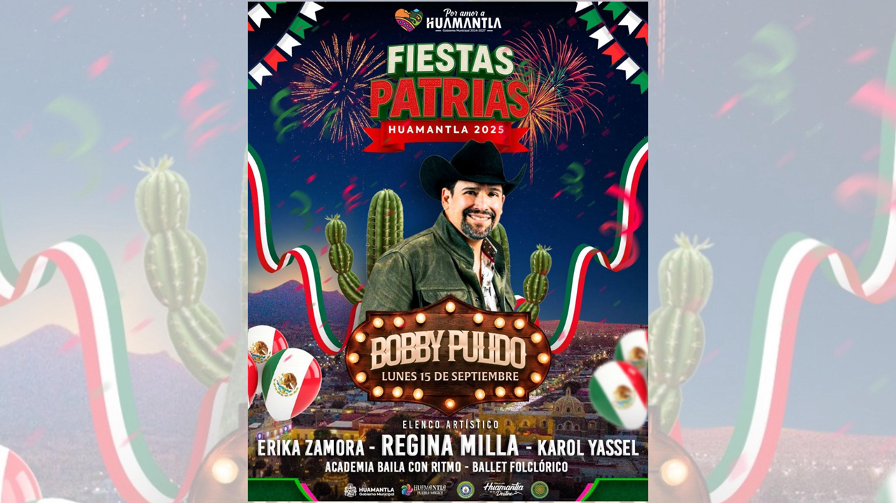 Huamantla se prepara para celebrar una gran Noche Mexicana este 15 de septiembre