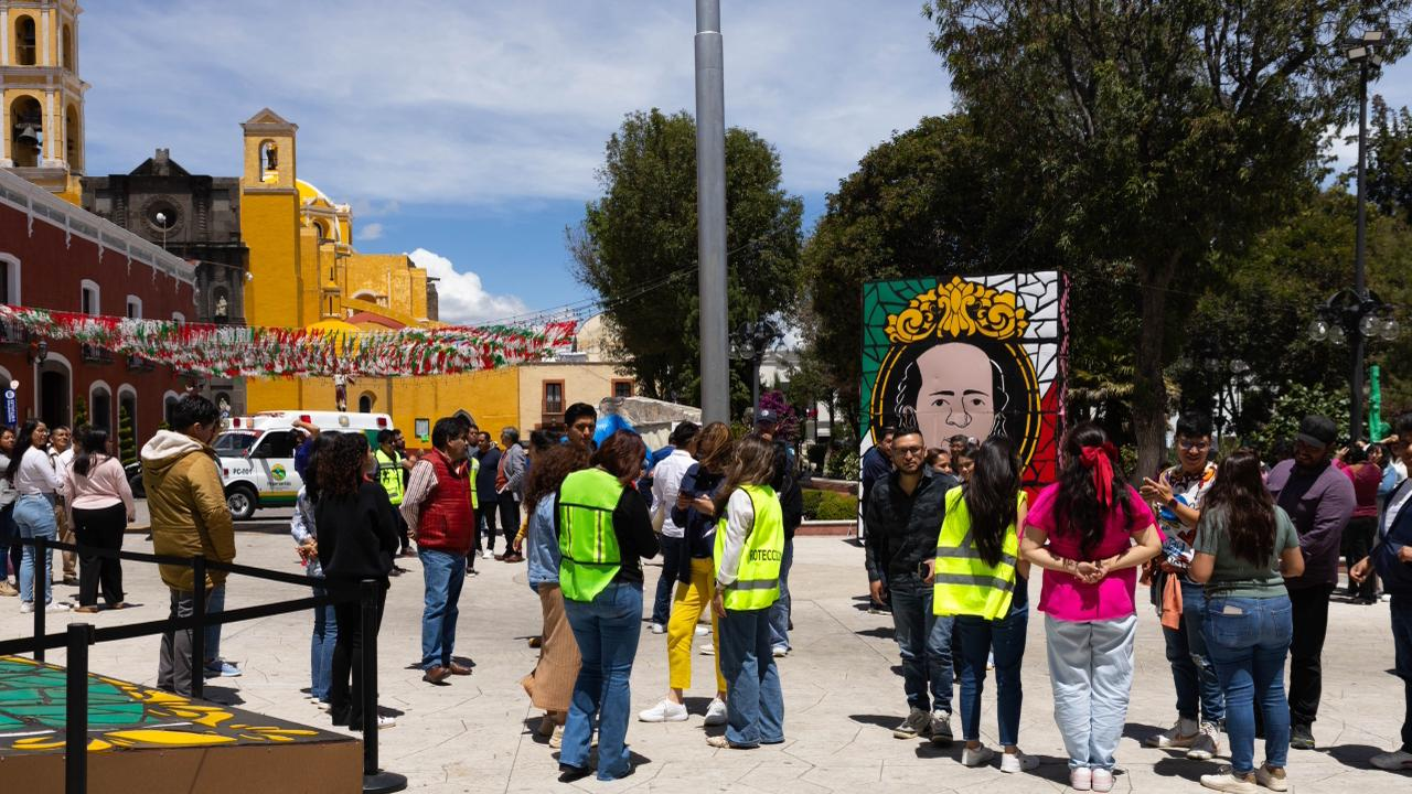 Huamantla Participa con éxito en el Segundo Simulacro Nacional 2025 y Refuerza la Cultura de la Prevención