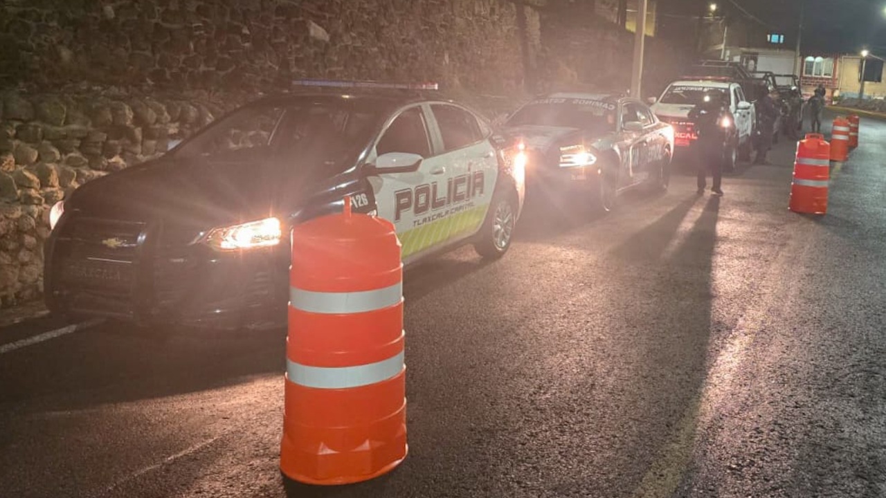 Policía de la capital protege a la ciudadanía con operativo interinstitucional de prevención en Tizatlán